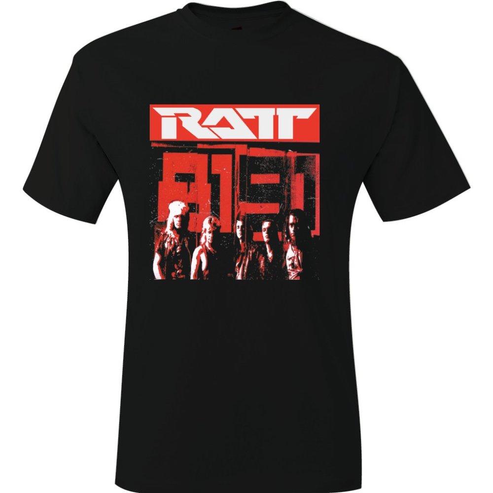 RATT Ratt & Roll 8191 Album Cover Retro T-Shirt